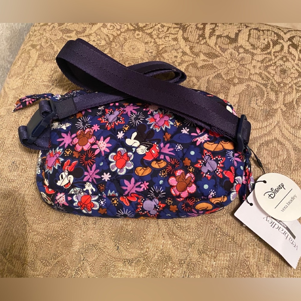 Vera Bradley DISNEY Mickey & Minnie Mini Belt Bag NWT